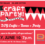 2011 Etsy Craft Party - DIY Crafts, Booze & Party