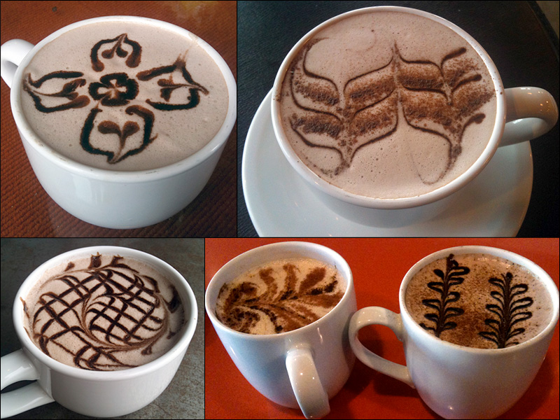 The Pearl Cup Latte Designs