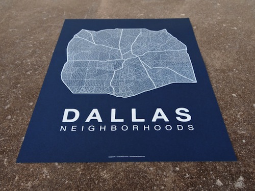 Dallas Map, David Harman