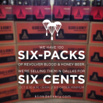 $0.06 Six-Packs to be Delivered to Dallas Doorsteps This Saturday 