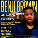 â€¨Comedian Benji Brown to Headline Four Shows in Arlington 