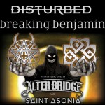 Disturbed and Breaking Benjamin Head To Dallas