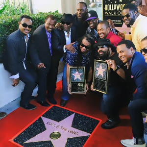 Sir Earl Toon hollywood walk of fame kool and the gang