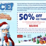 Gaylord Texan's 14th Annual Lone Star Christmas - ICE! Exhibit, 2MM Lights - Here's Your 50% Discount