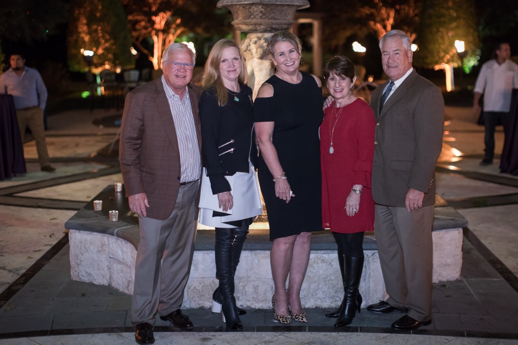 Mike and Vinette Montgomery, Diana Crawford, Georgia and Marc Lyons. Photo c/o Thomas Garza