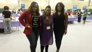 Cortina Jackson with author of "Brown Girls"