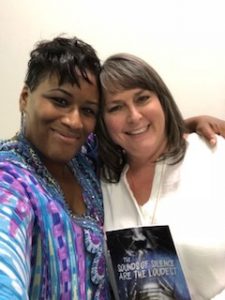 Cortina Jackson with fellow author